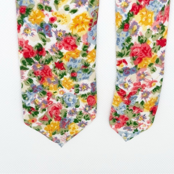 Original penguin floral skinny tie 100% cotton - Picture 6 of 10
